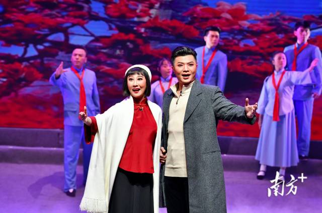红色现代粤剧《刑场上的婚礼》在广州上演
