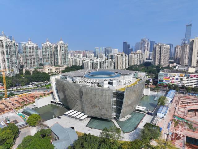 广州艺术博物院（广州美术馆）新馆。