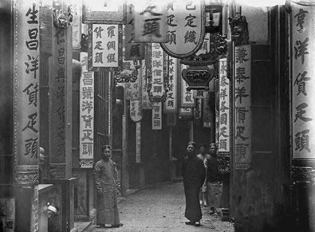 广州旧影。  广州旧影。